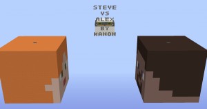Descarca Steve Vs Alex pentru Minecraft 1.10