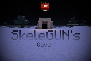 Descarca SkeleGUN's Cave pentru Minecraft 1.8.9