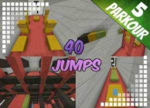 Descarca 40 Jumps pentru Minecraft 1.8