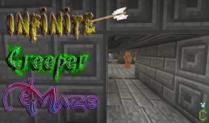 Descarca Infinite Creeper Maze pentru Minecraft 1.2.5