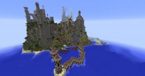 Descarca Medieval Mountain Village pentru Minecraft 1.12.2