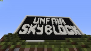 Descarca Unfair Skyblock pentru Minecraft 1.13.2