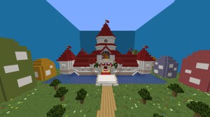 Descarca Super Mario Peach's Castle pentru Minecraft 1.14.3