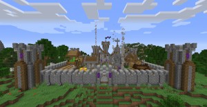 Descarca Spring for Castle pentru Minecraft 1.14.4