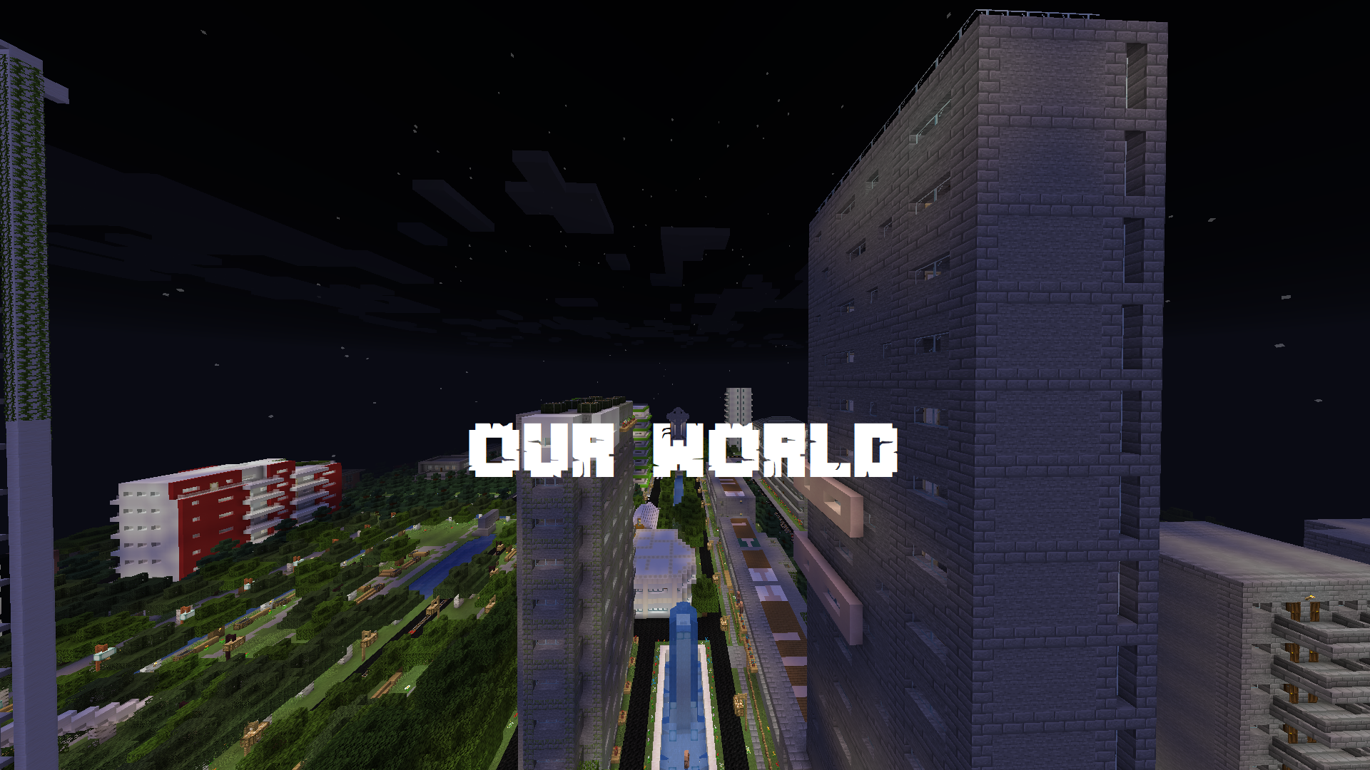 Descarca OUR WORLD pentru Minecraft 1.14.2