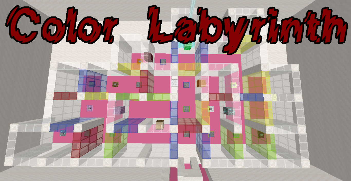 Descarca Color Labyrinth pentru Minecraft 1.14.4