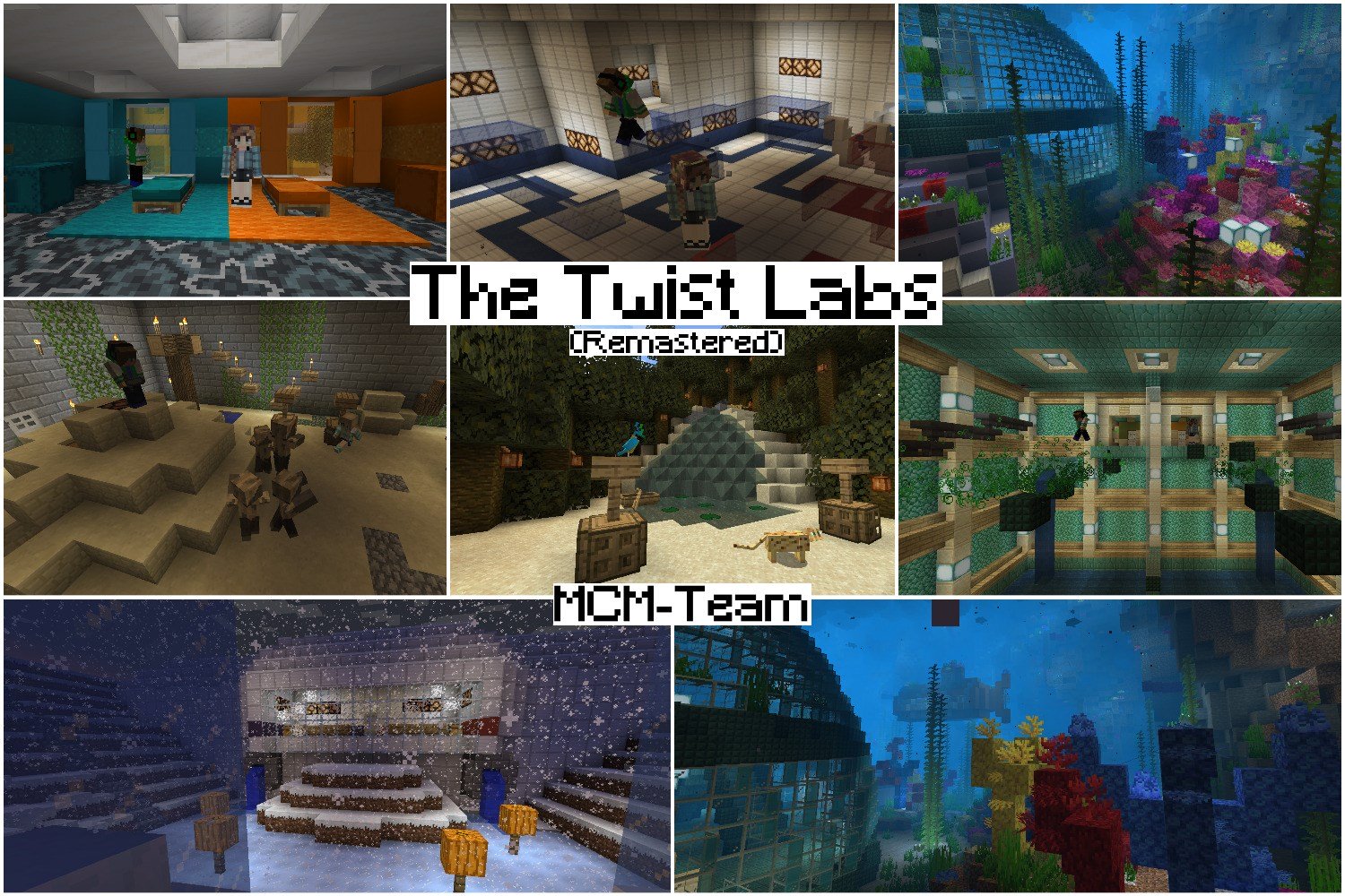 Descarca The Twist Labs (Remastered) pentru Minecraft 1.15.2