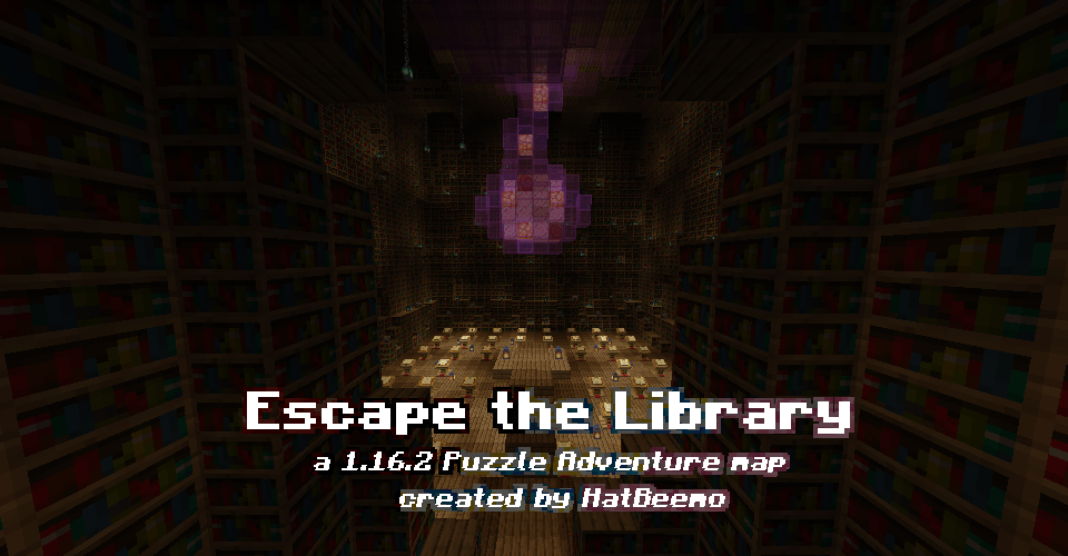 Descarca Escape the Library pentru Minecraft 1.16.2