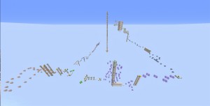 Descarca Extreme Sky Run pentru Minecraft 1.16.3