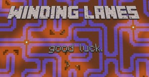 Descarca Winding Lanes pentru Minecraft 1.16.5