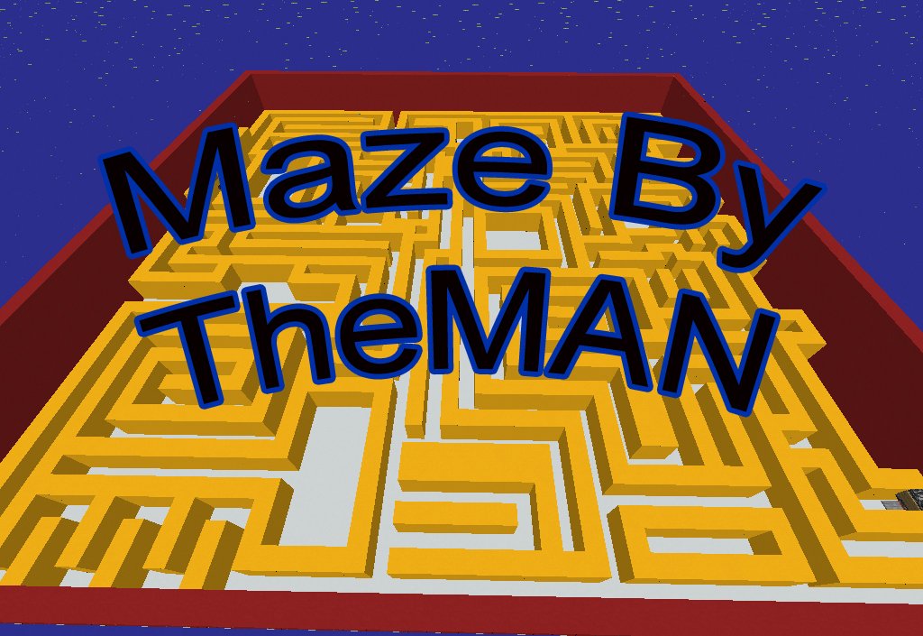 Descarca Maze By TheMAN pentru Minecraft 1.16.5