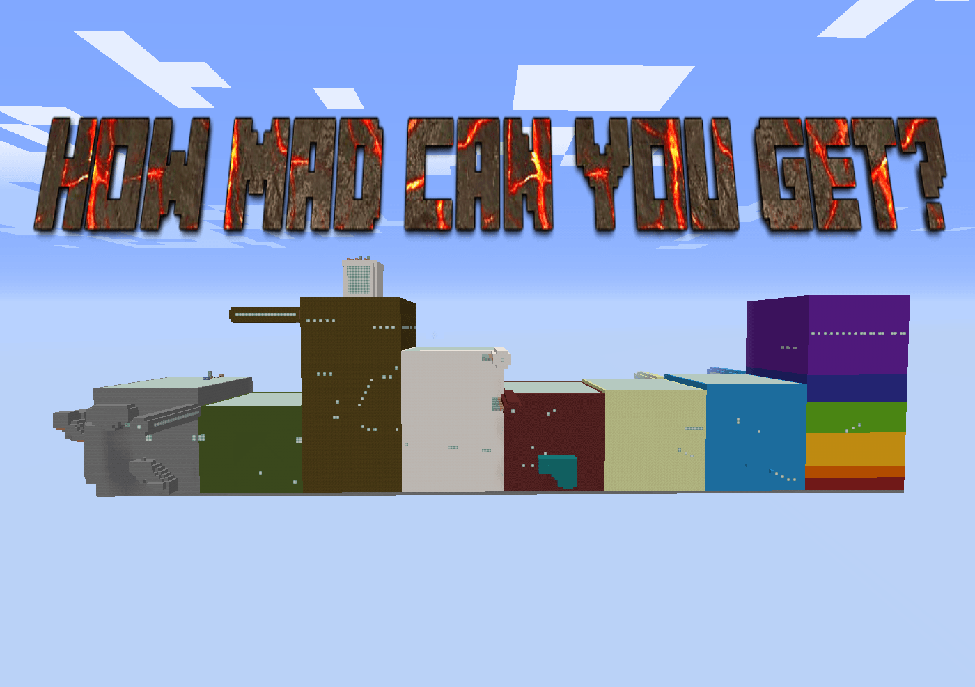 Descarca How Mad Can You Get? pentru Minecraft 1.16.5