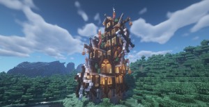 Descarca SteamPunk Mansion pentru Minecraft 1.16.3