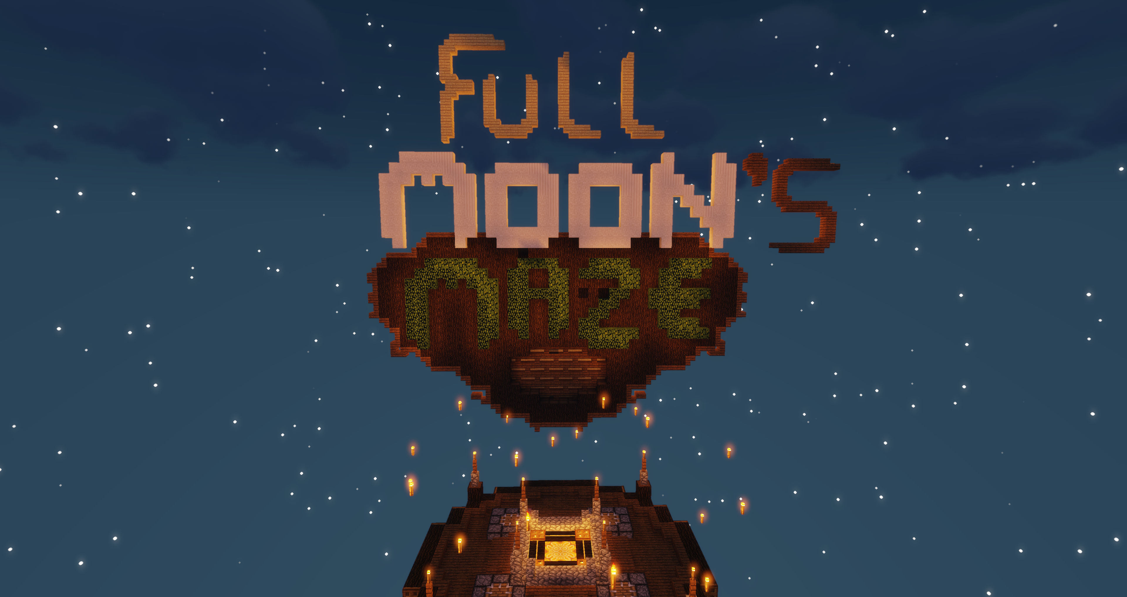 Descarca Full Moon Maze pentru Minecraft 1.12.2