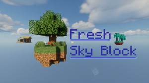 Descarca Fresh Sky Block 1.2 pentru Minecraft 1.19.3