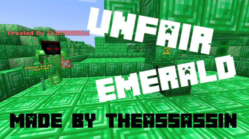 Descarca Unfair Emerald 1.0 pentru Minecraft 1.18.2