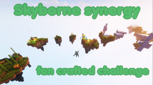 Descarca Skyborne Synergy: Fan Crafted Challenge 1.0 pentru Minecraft 1.19.3