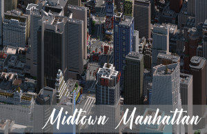 Descarca Midtown Manhattan, New York City 2.9 pentru Minecraft 1.18.2
