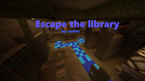 Descarca Escape the Library by unfit2 1.0 pentru Minecraft 1.19.4