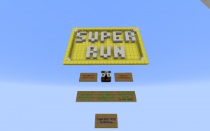 Descarca Super Run pentru Minecraft 1.12