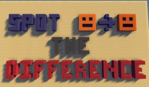 Descarca Spot the Difference: R3dstone pentru Minecraft 1.12