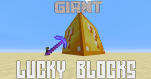 Descarca Giant Lucky Blocks pentru Minecraft 1.12.2