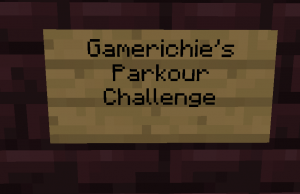 Descarca Gamerichie's Parkour Challenge pentru Minecraft 1.10.2