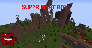 Descarca Super Meat Boy in Minecraft pentru Minecraft 1.9.4