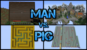 Descarca Man vs. Pig pentru Minecraft 1.9.2