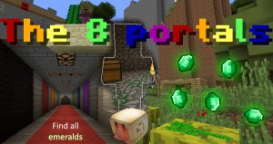 Descarca The 8 Portals pentru Minecraft 1.9
