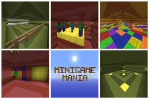 Descarca Minigame Mania pentru Minecraft 1.8.9
