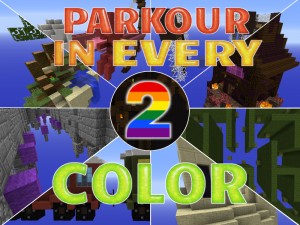 Descarca Parkour In Every Color 2 pentru Minecraft 1.8.9