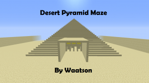 Descarca Desert Pyramid Maze pentru Minecraft 1.8