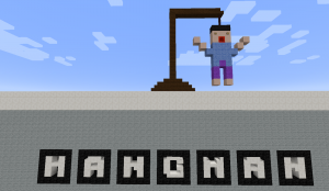 Descarca Hangman pentru Minecraft 1.8