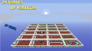 Descarca 24 Shades of Parkour pentru Minecraft 1.8