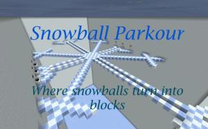 Descarca Snowball Parkour pentru Minecraft 1.8