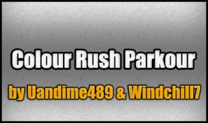 Descarca Colour Rush Parkour pentru Minecraft 1.8.1