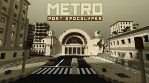 Descarca Metro Post-Apocalypse pentru Minecraft 1.8.1