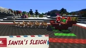 Descarca Santa's Sleigh pentru Minecraft 1.8