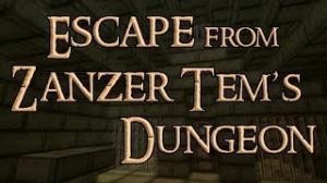 Descarca Escape from Zanzer Tem's Dungeon pentru Minecraft 1.7