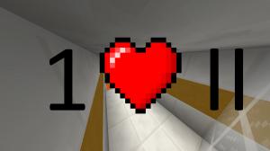 Descarca 1 Heart II pentru Minecraft 1.12.2