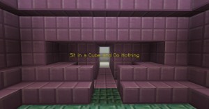 Descarca Sit in a Cube and Do Nothing pentru Minecraft 1.13.1