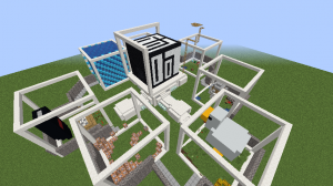 Descarca One Chunk Find the Button: Logdotzip pentru Minecraft 1.13