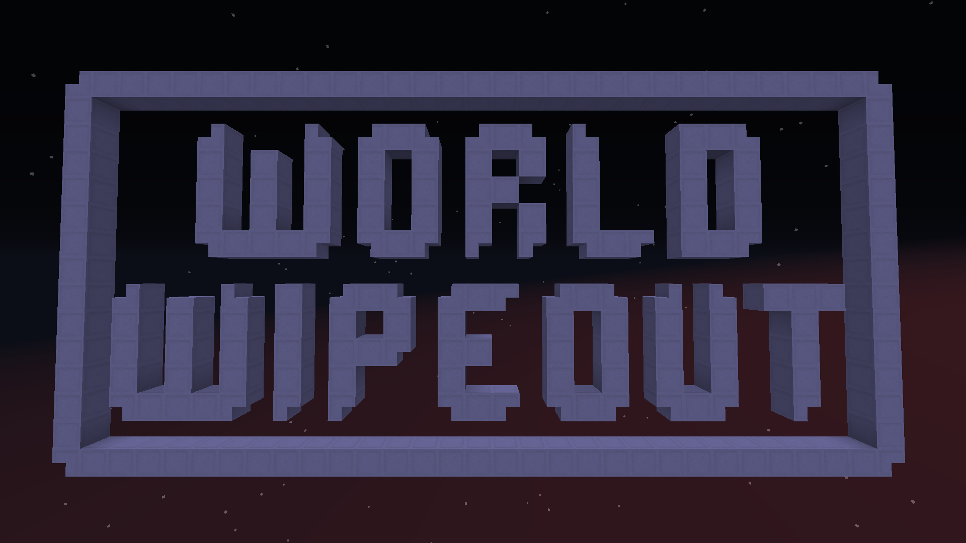 Descarca World Wipeout pentru Minecraft 1.13.2