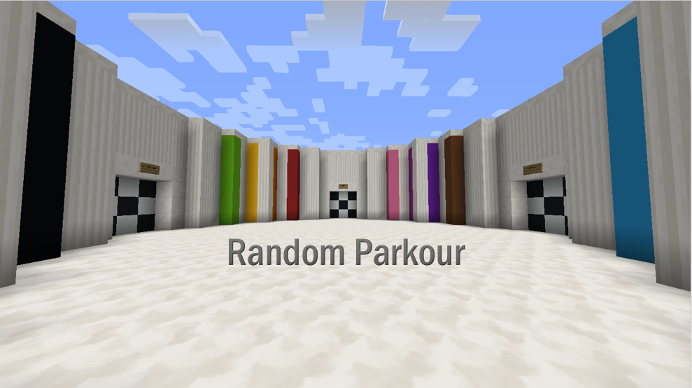 Descarca New Random Parkour pentru Minecraft 1.14