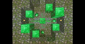 Descarca Emerald Chambers pentru Minecraft 1.14