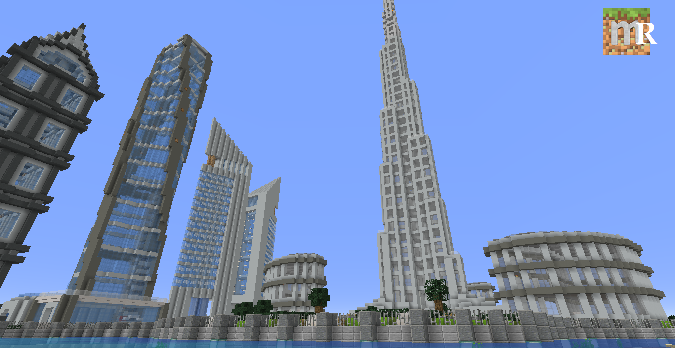 Descarca Dubai Landmarks pentru Minecraft 1.14