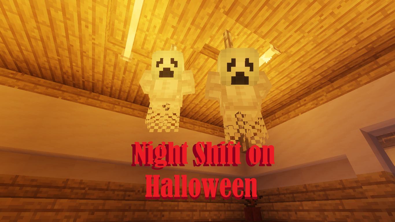 Descarca Night Shift on Halloween pentru Minecraft 1.14.4