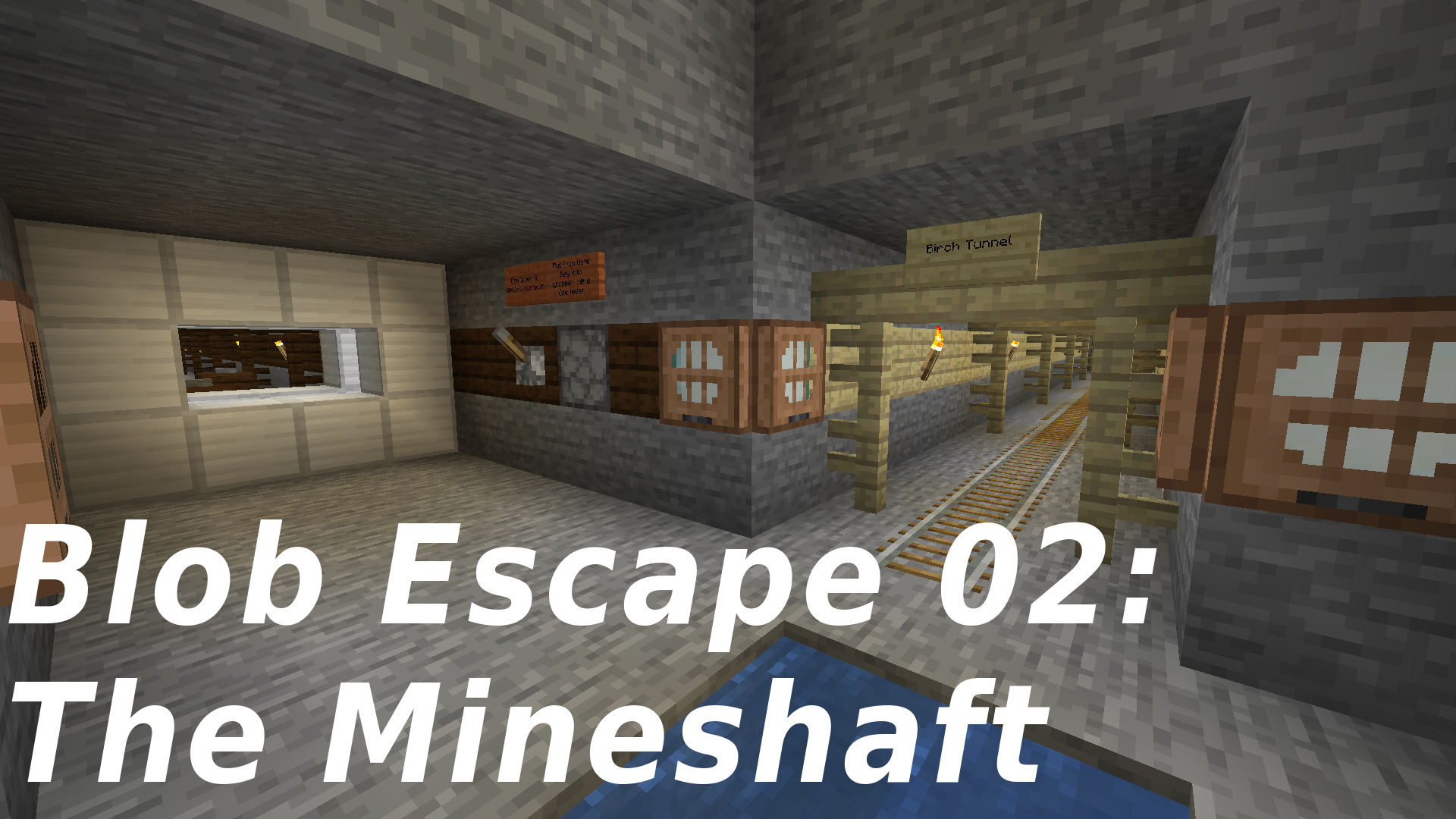 Descarca Blob Escape 02: The Mineshaft pentru Minecraft 1.14.4