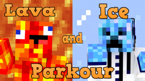 Descarca Lava and Ice Parkour pentru Minecraft 1.12.2